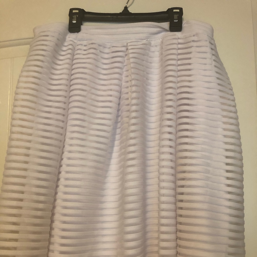 White skirt